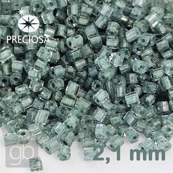 Preciosa 2CUT 10/0 - 2.1 mm Green 05663 20 g