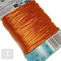 Satin cord 2 mm Orange 10 m ATL011