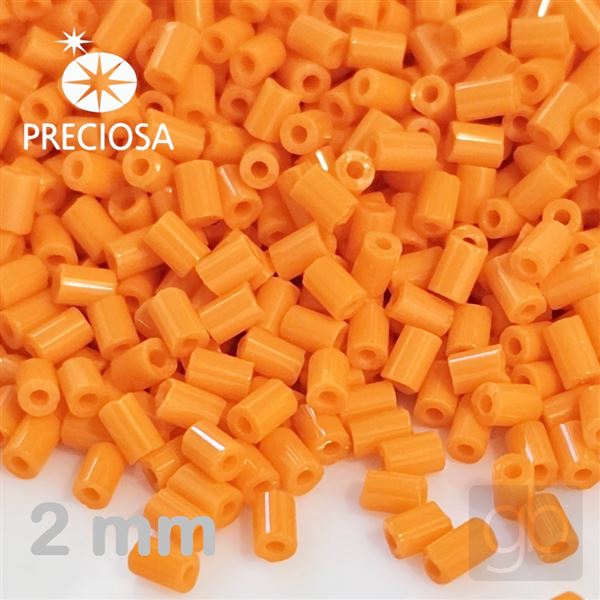 Preciosa Bugles 2 mm Orange 93140 20 g