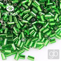 Preciosa Bugles 3 mm Green 57120 20 g