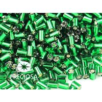 Preciosa Bugles 3 mm Green 57060 20 g 