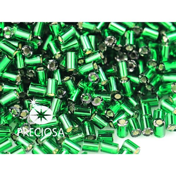 Preciosa Bugles 3 mm Green 57060 20 g 