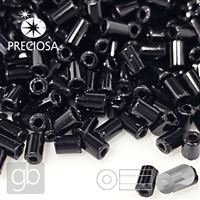 Preciosa Bugles Tubes 3 mm Black 23980 20 g