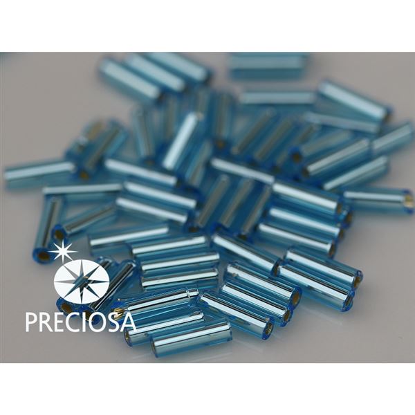 Preciosa Bugles 7 mm Blue 67010 20 g