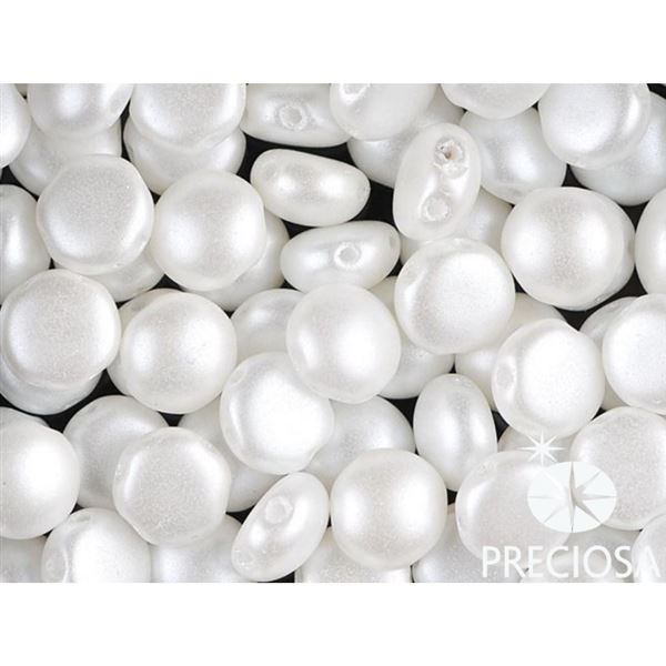 Candy PRECIOSA 6 mm White 02010 25E01 20 pcs.