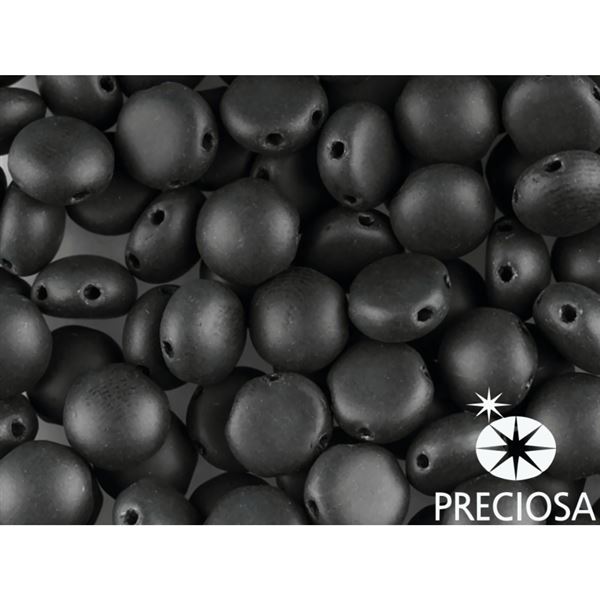 Candy PRECIOSA 6 mm Black MAT 23980 84110 20 pcs.