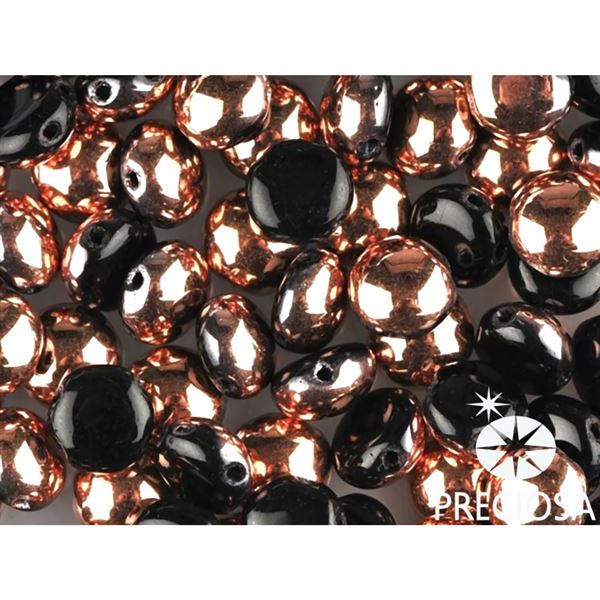 Candy PRECIOSA 6 mm Black+Gold 23980-27101 20 pcs.