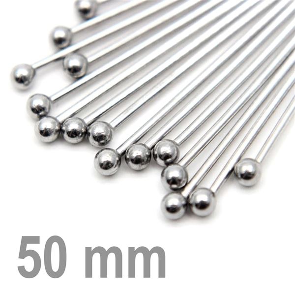 Ball Head Pins 50 mm 5 pcs