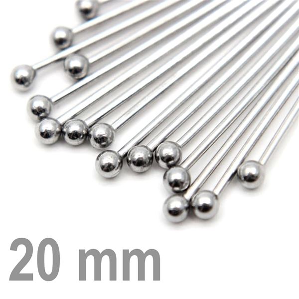 Ball Head Pins 20 mm 5 pcs