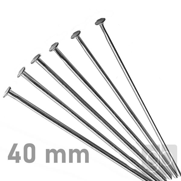 Ball Head Pins Surgical steel 40 mm 30 pcs