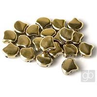 MATUBO GINKO 7,5x7,5 mm 20 pcs. Gold (26440CR)