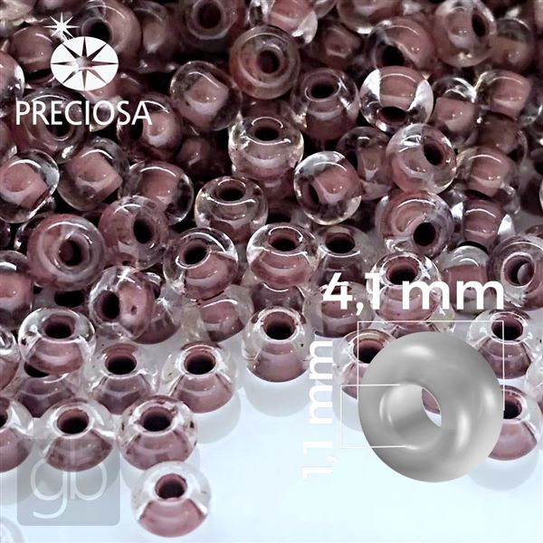 Preciosa Seed Beads 6/0 4,1 mm Brown 38169 50 g