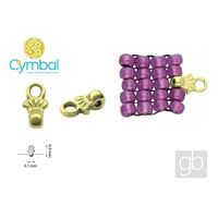 CYMBAL PILOS 8/0 BEADS ending Gold