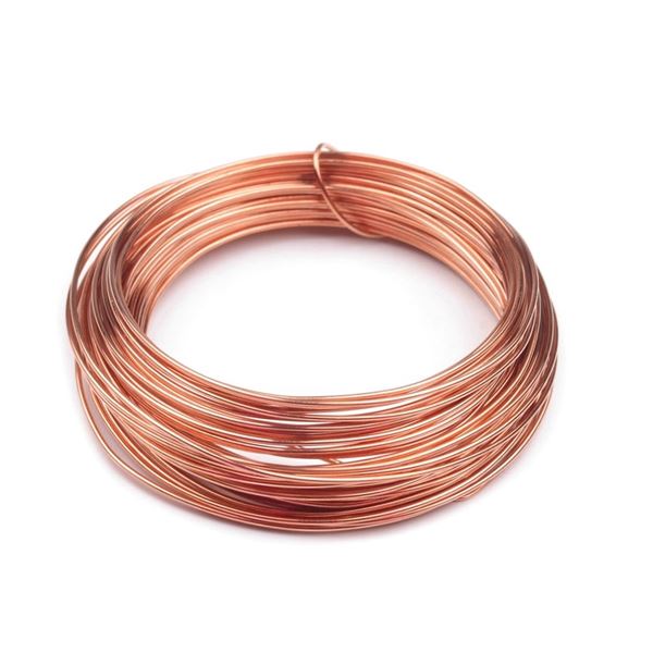 Decorative wire 0.8 mm 10 m Copper color