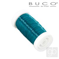 Jewelery wire BUCO PREMIUM DEKO 0.3 mm Turquoise