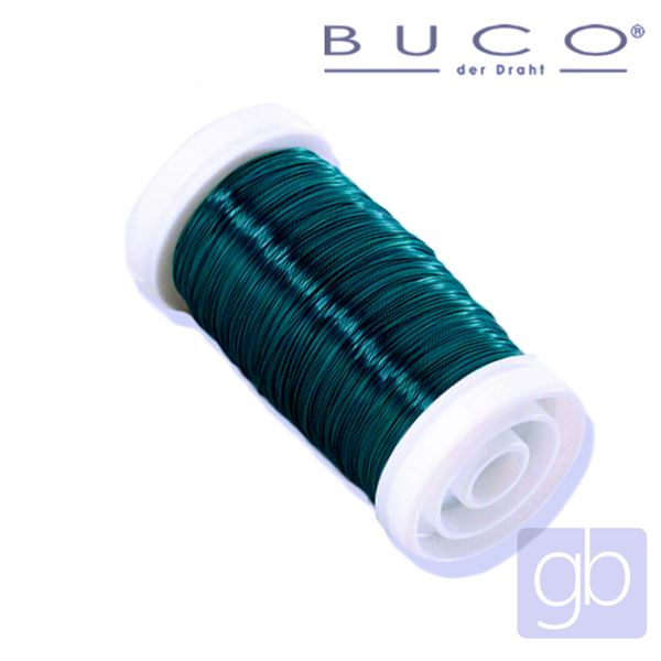 Jewelery wire BUCO PREMIUM DEKO 0.3 mm Petrol