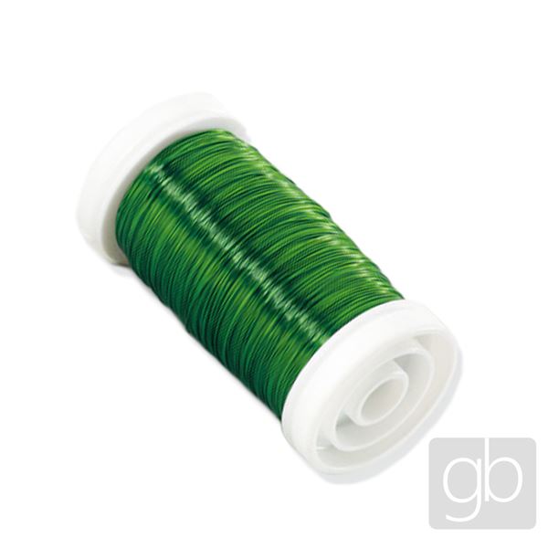 Jewelery wire BUCO PREMIUM DEKO 0.3 mm Apple green