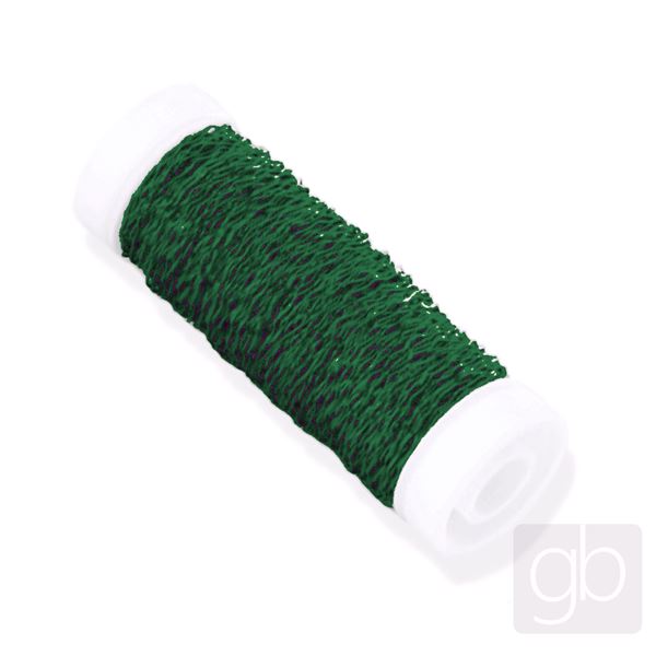 Jewelery wire BUCO BOUILLON EFFECT 0.3 mm GREEN