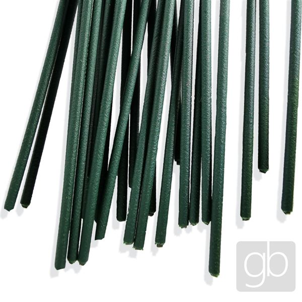 Floristic wire with plastic 2.1 x 400 mm green 1 pc