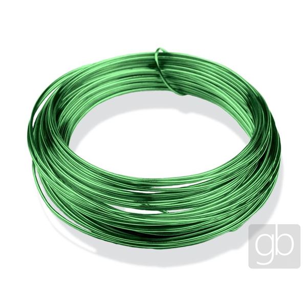 Jewelery wire 1 mm 10 m Green