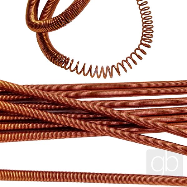 Twisted DEKO wire 0.5 mm Bronze 25 cm