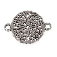 Filigree 18 mm Old silver