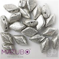 GEMDUO Matubo 8 x 5 mm Silver TS23980