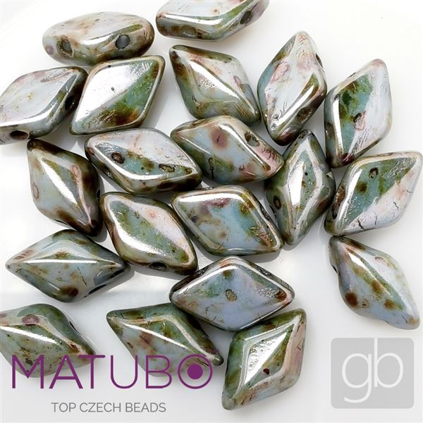 GEMDUO Matubo 8 x 5 mm Grey 02010-65431