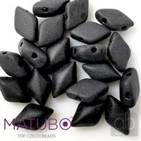 GEMDUO Matubo 8 x 5 mm Black MAT M23980