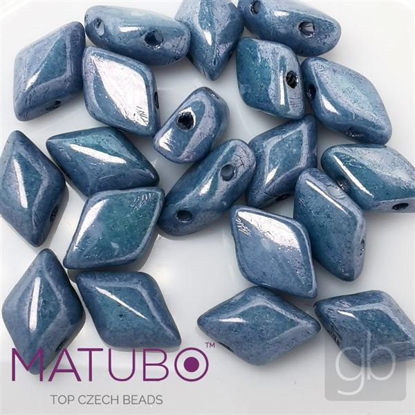 GEMDUO Matubo 8 x 5 mm Blue LB03000