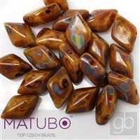 GEMDUO Matubo 8 x 5 mm Brown T13020