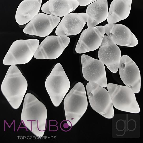 GEMDUO Matubo 8 x 5 mm Clear MAT M00030