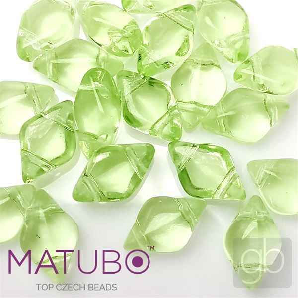 GEMDUO Matubo 8 x 5 mm Green 50400-00000