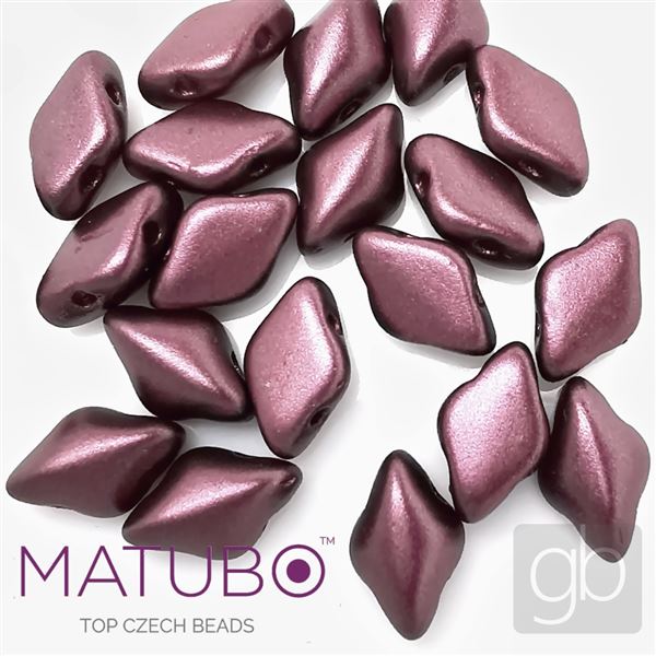 GEMDUO Matubo 8 x 5 mm Purple 02010-25031