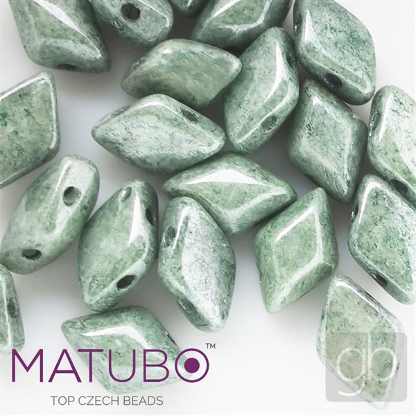 GEMDUO Matubo 8 x 5 mm Green 14459WH