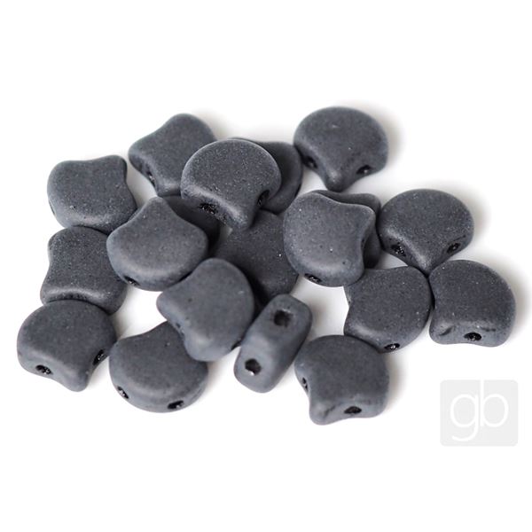 MATUBO GINKO 7,5 x 7,5 mm 20 Pcs. Black MAT (M23980)