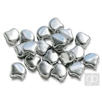 MATUBO GINKO 7,5 x 7,5 mm 20 Pcs. Silver (70030-27000)