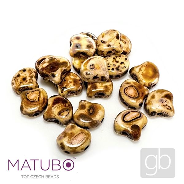 MATUBO GINKO 7,5 mm 20 pcs. Brown  8703000-86805