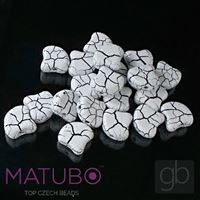 MATUBO GINKO 7,5 mm 20 pcs. White 8702010-24601