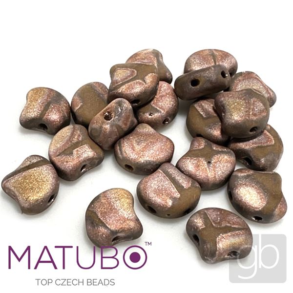 MATUBO GINKO 7,5 mm 20 pcs. Brown 8713600-27173BA