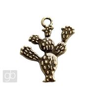 Cactus pendant 24 x 20 mm K1201