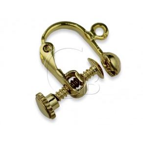 Earrings CLIPS 2 pcs Gold