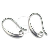 Earring Hooks fancy silver