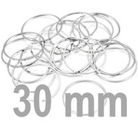 Closed ring PLATINUM 30 mm1 pcs