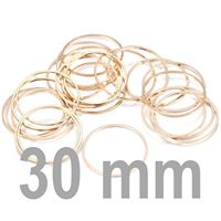 Closed ring ROSEGOLD 30 mm 1 pcs