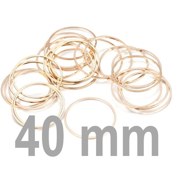 Closed ring ROSEGOLD 40 mm 1 pcs