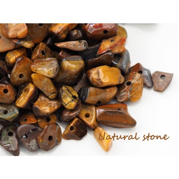 Tiger Eye Fragments 20g Gemstone drilled