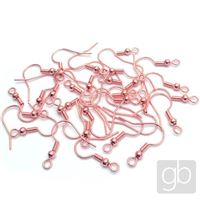 Earring Hooks 4 pcs Pinkgold