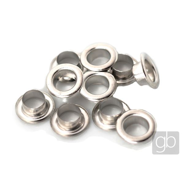 Metal center bead bushing (5 mm hole) Platinum