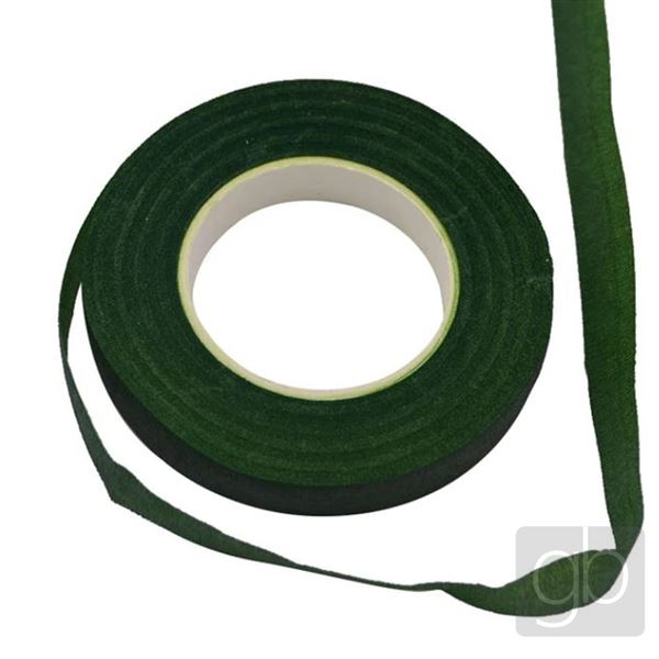 Floristic finishing tape for flowers 6032 Green Dark